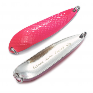 Блесна Salmon River Legend 45гр Red-Pink