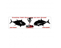 Наклейка Hots Sticker GT & TUNA White